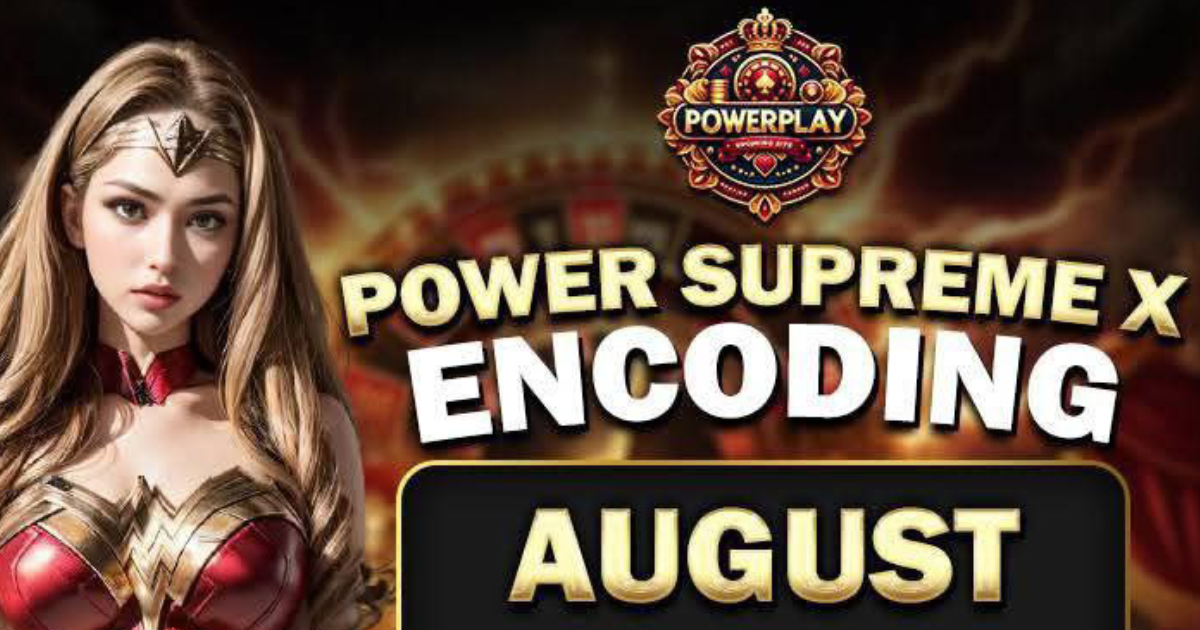 Main banner showing Power Supreme X GCash gaming platform overview